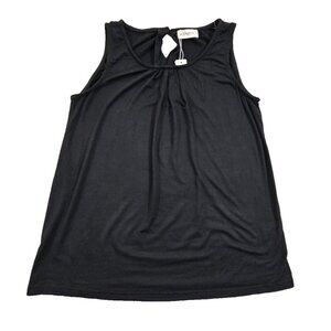 iGENJUN Tank Dress Size Small Black Casual Vacation Beach Outfit Beach Cover Up